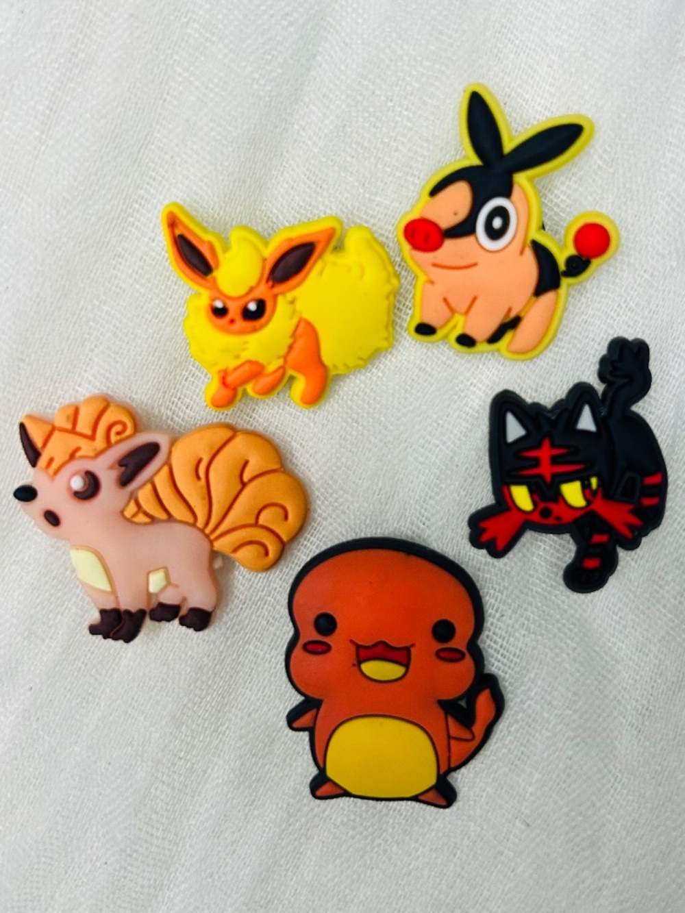 Pokemon Croc Charms, Jibbitz - Set #87